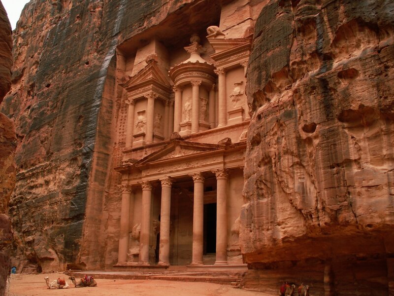 Al-Khazneh Temple — Red
