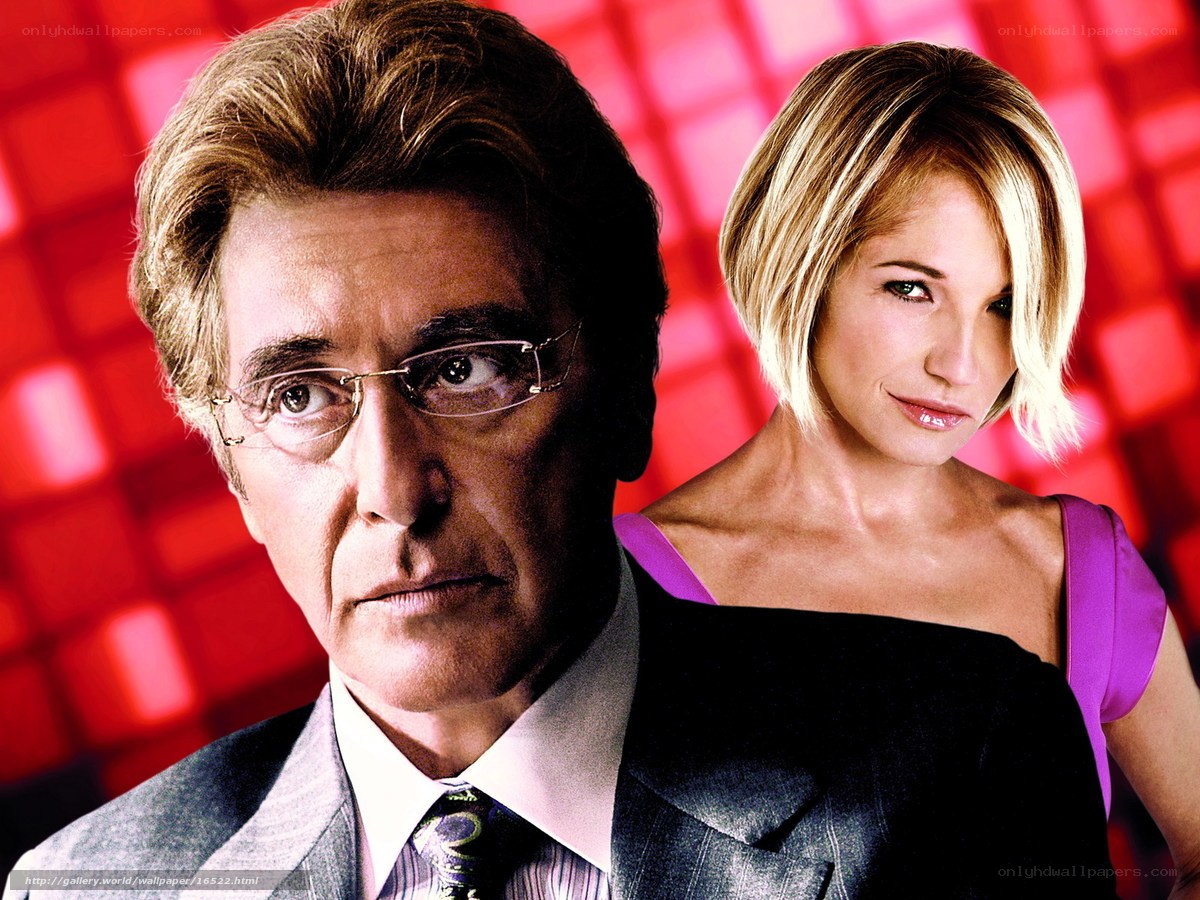 Al Pacino and Ellen Barkin portrait