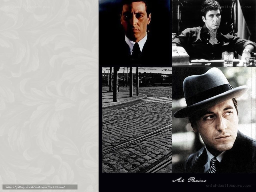 Al Pacino collage wallpaper