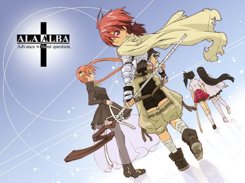 Ala Alba anime characters