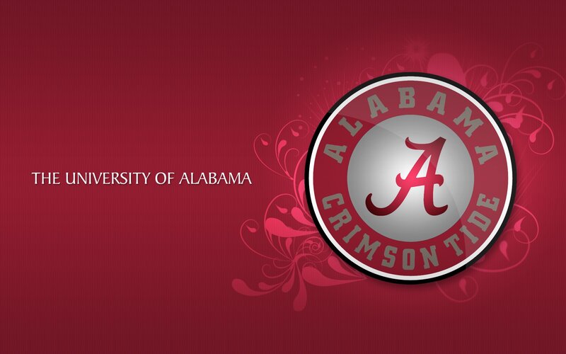 Alabama Crimson Tide Logo — Red, Proud, Digital Art