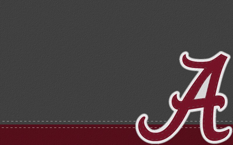 Alabama Crimson Tide logo wallpaper