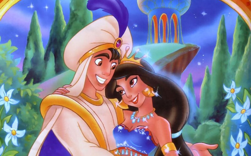 Aladdin and Jasmine Together