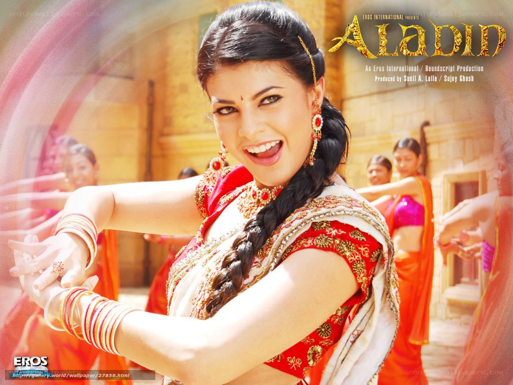 Aladdin movie poster featuring actress