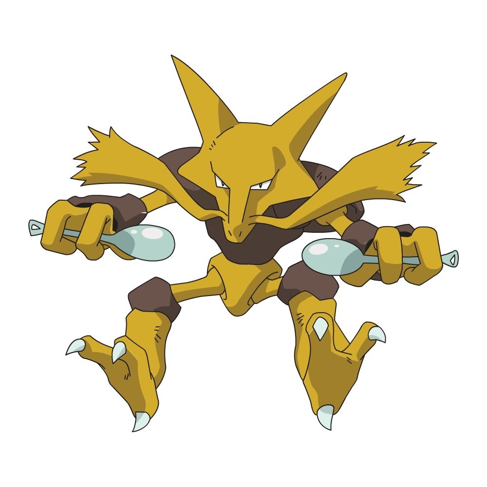 Alakazam Pokemon character