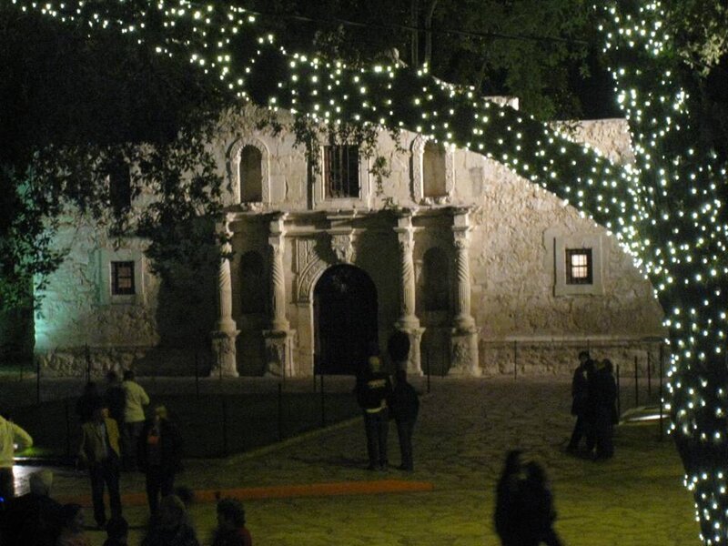 Alamo at Night
