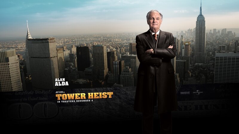 Alan Alda in Tower Heist