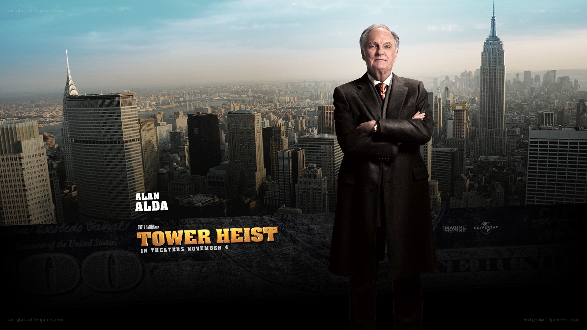 Alan Alda in Tower Heist