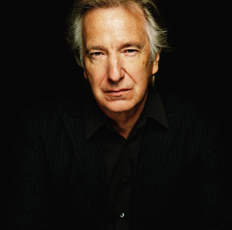 Alan Rickman portrait