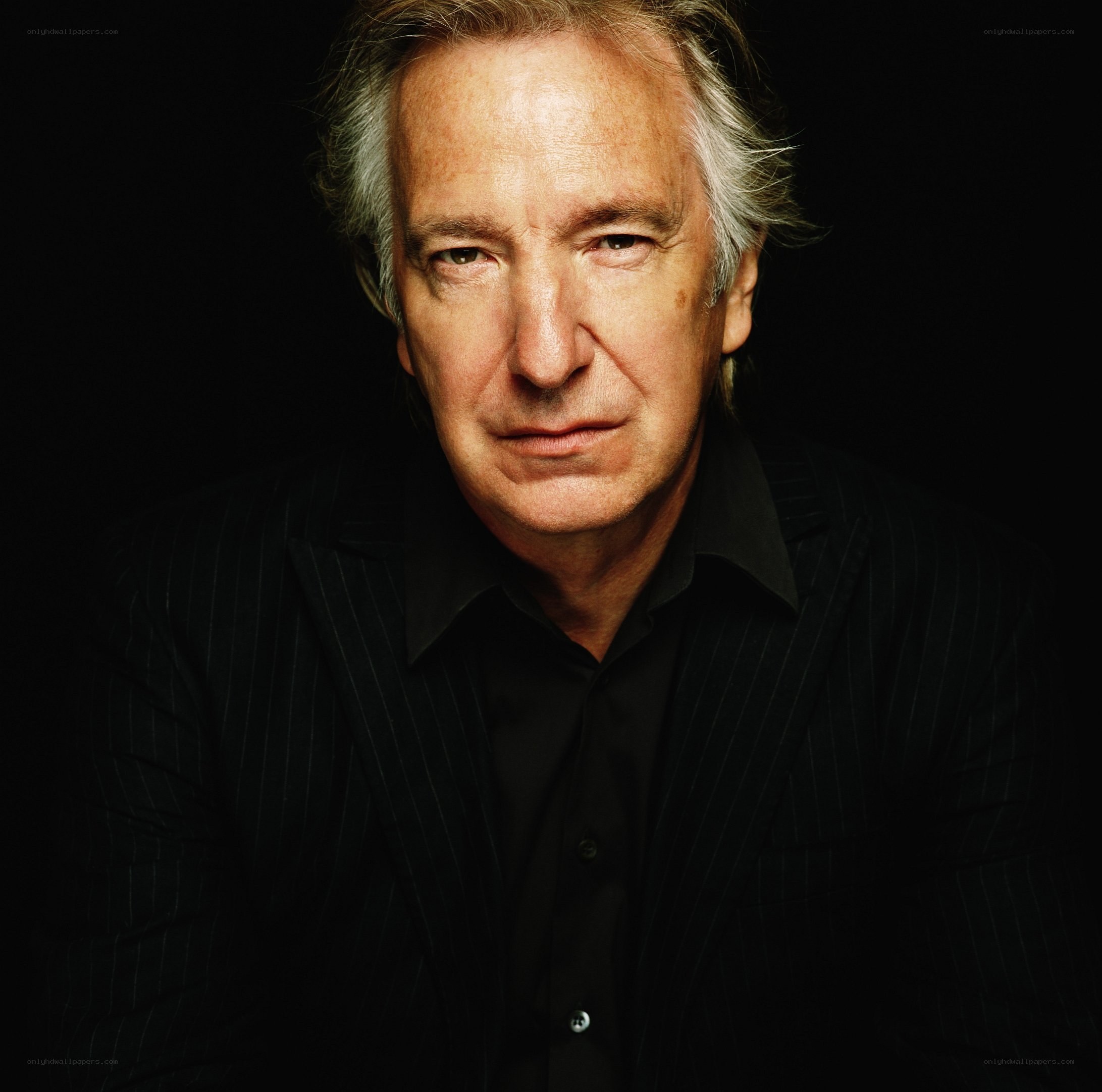 Alan Rickman portrait