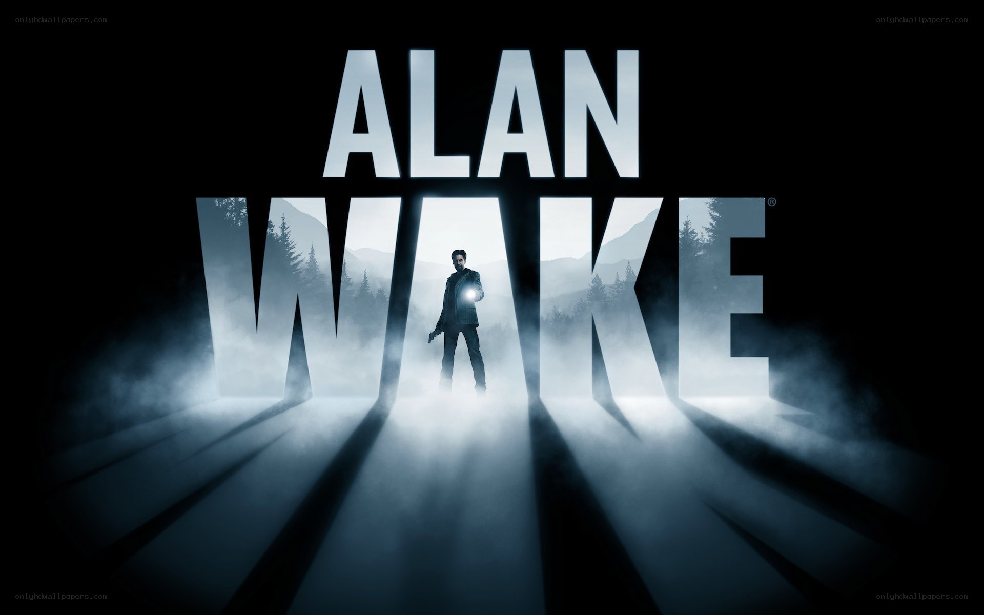 Alan Wake promotional artwork