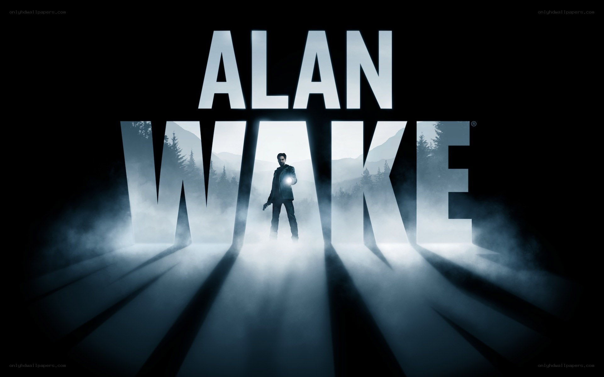 Alan Wake promotional artwork