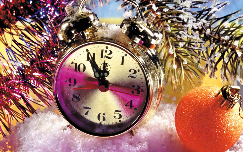 Alarm Clock in Snow