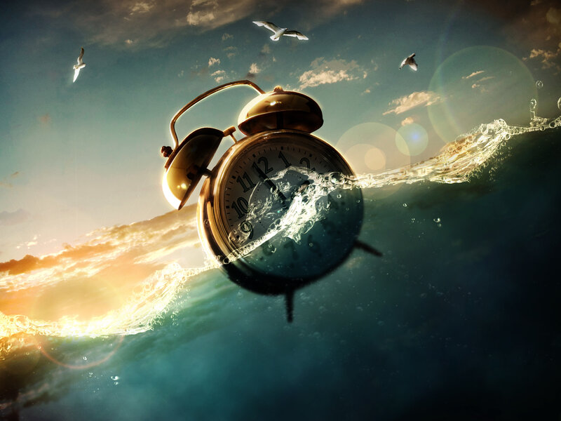 Alarm Clock in Water