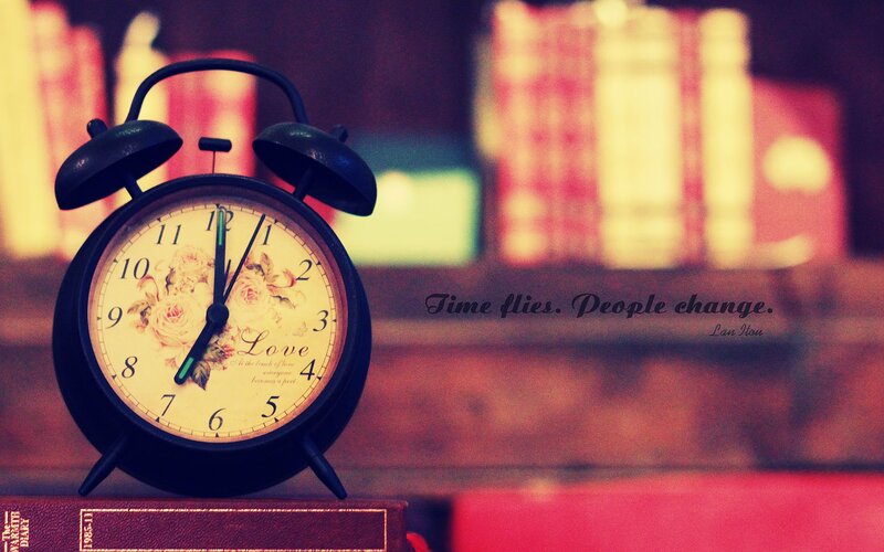 alarm clock with quote