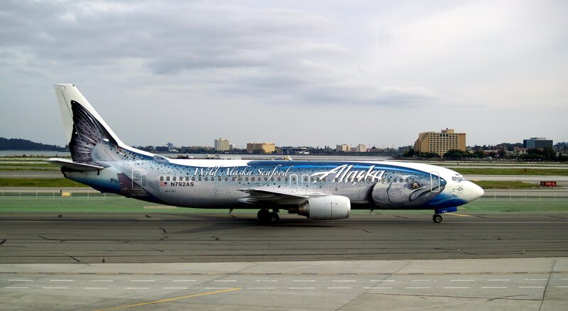 Alaska Airlines Plane