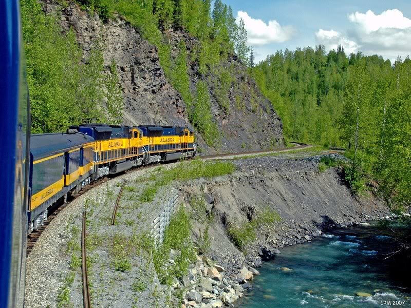 Alaska Railroad Train