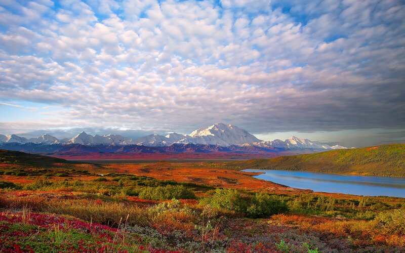 Alaskan mountain landscape