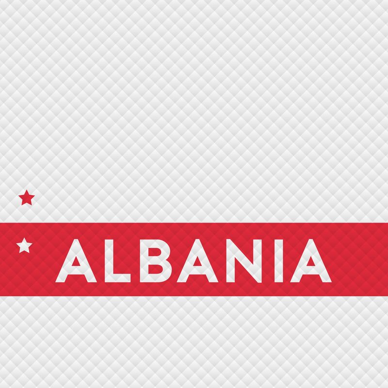 Albanian Flag Design