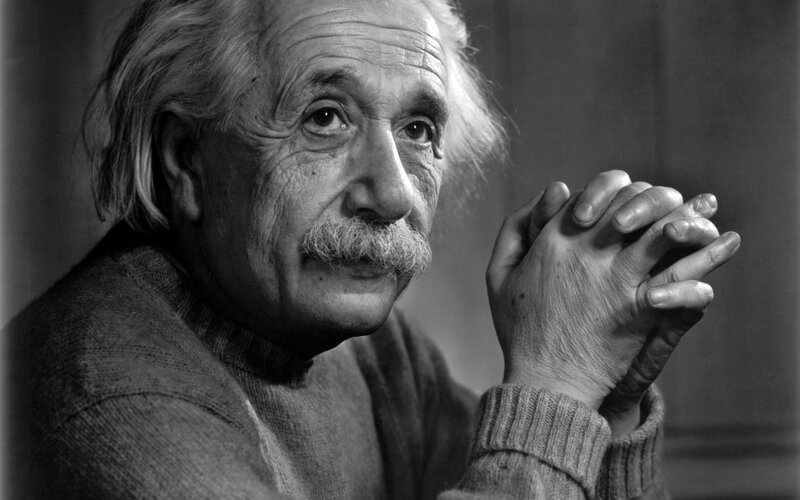 Albert Einstein portrait