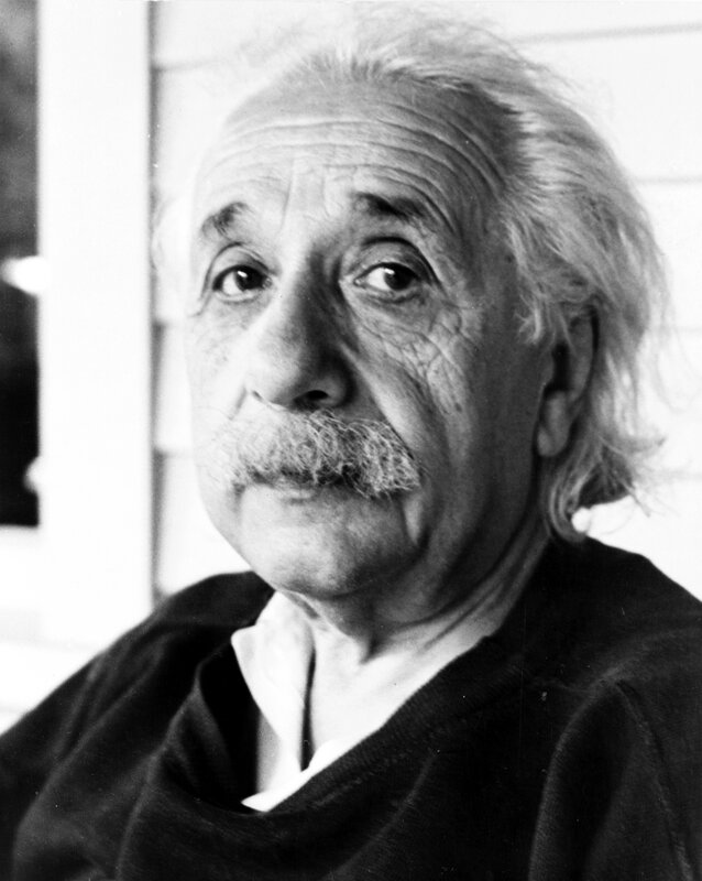 Albert Einstein portrait