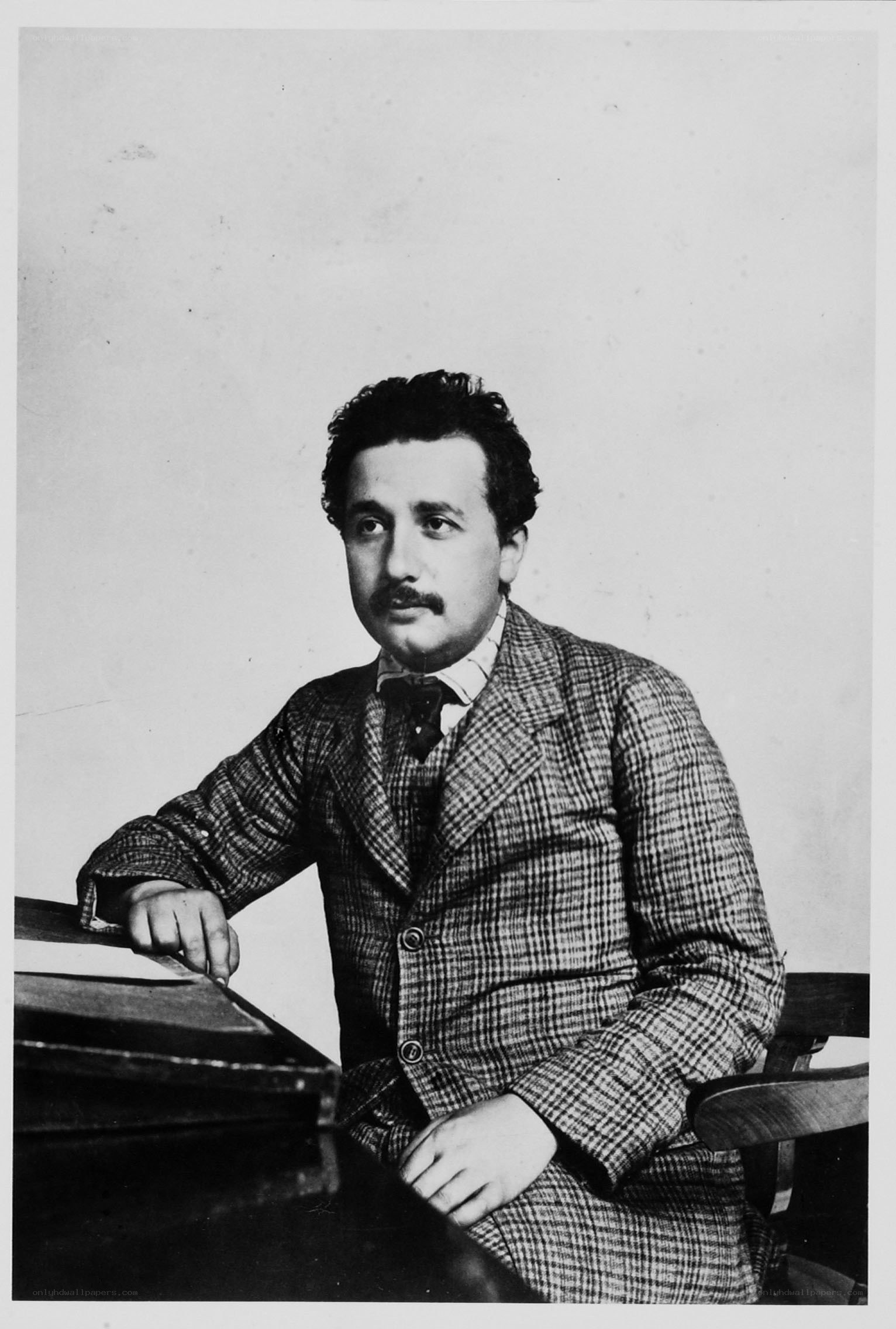 Albert Einstein portrait