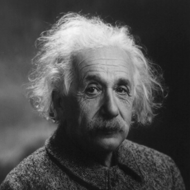Albert Einstein portrait