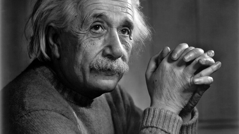 Albert Einstein portrait