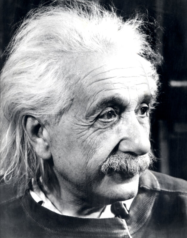 Albert Einstein portrait
