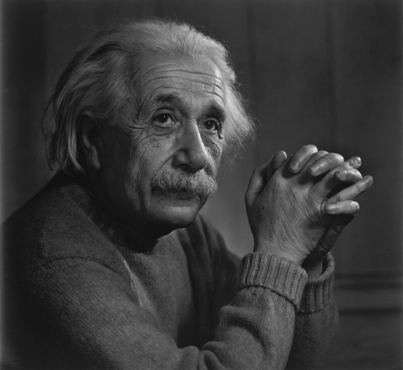 Albert Einstein portrait