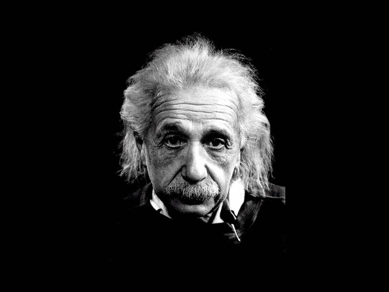 Albert Einstein portrait