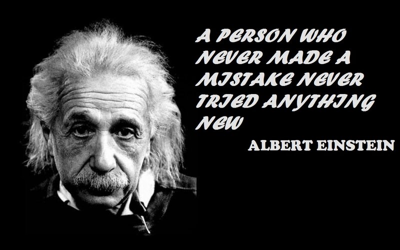 Albert Einstein Portrait — Black, Serious, Photograph, Quote, Text