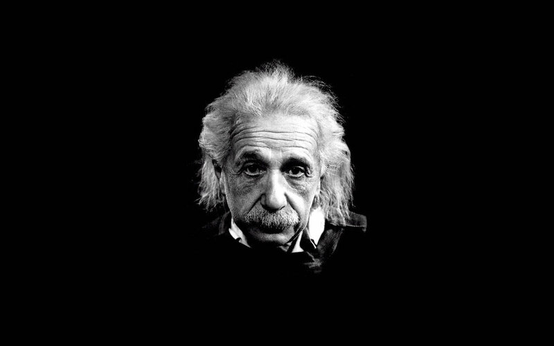 Albert Einstein portrait