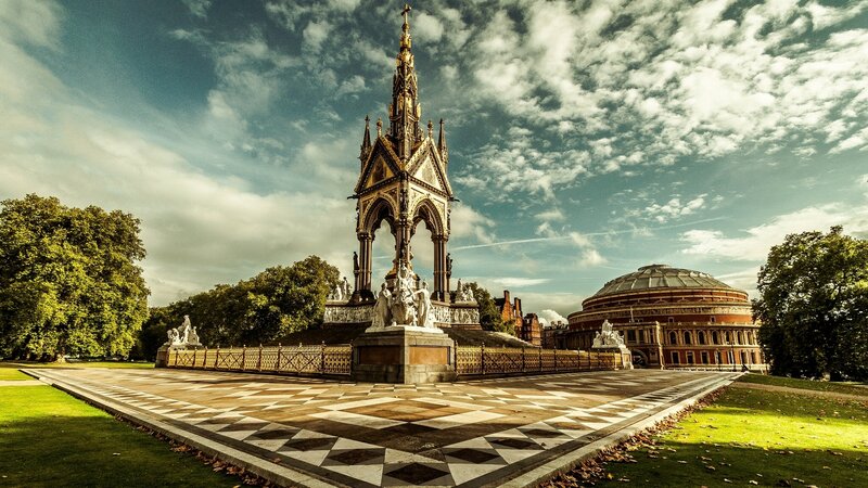 Albert Memorial and Royal Albert Hall