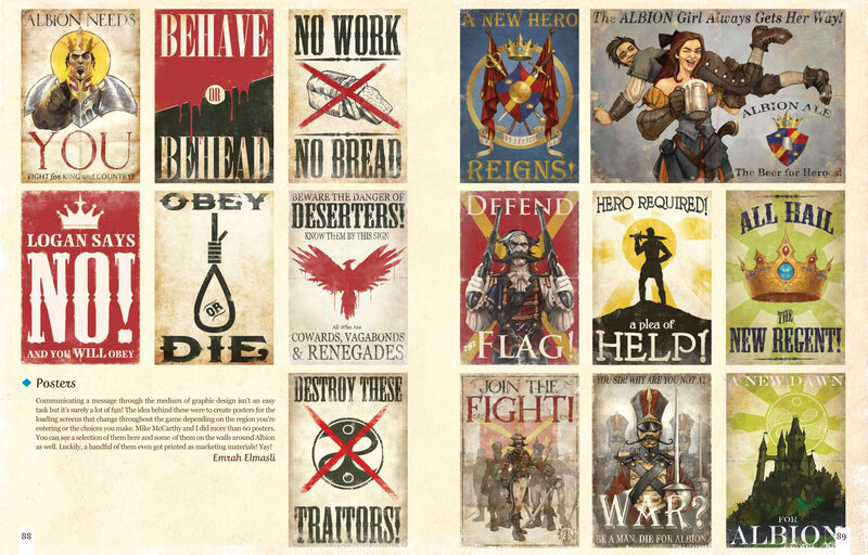 Albion propaganda posters