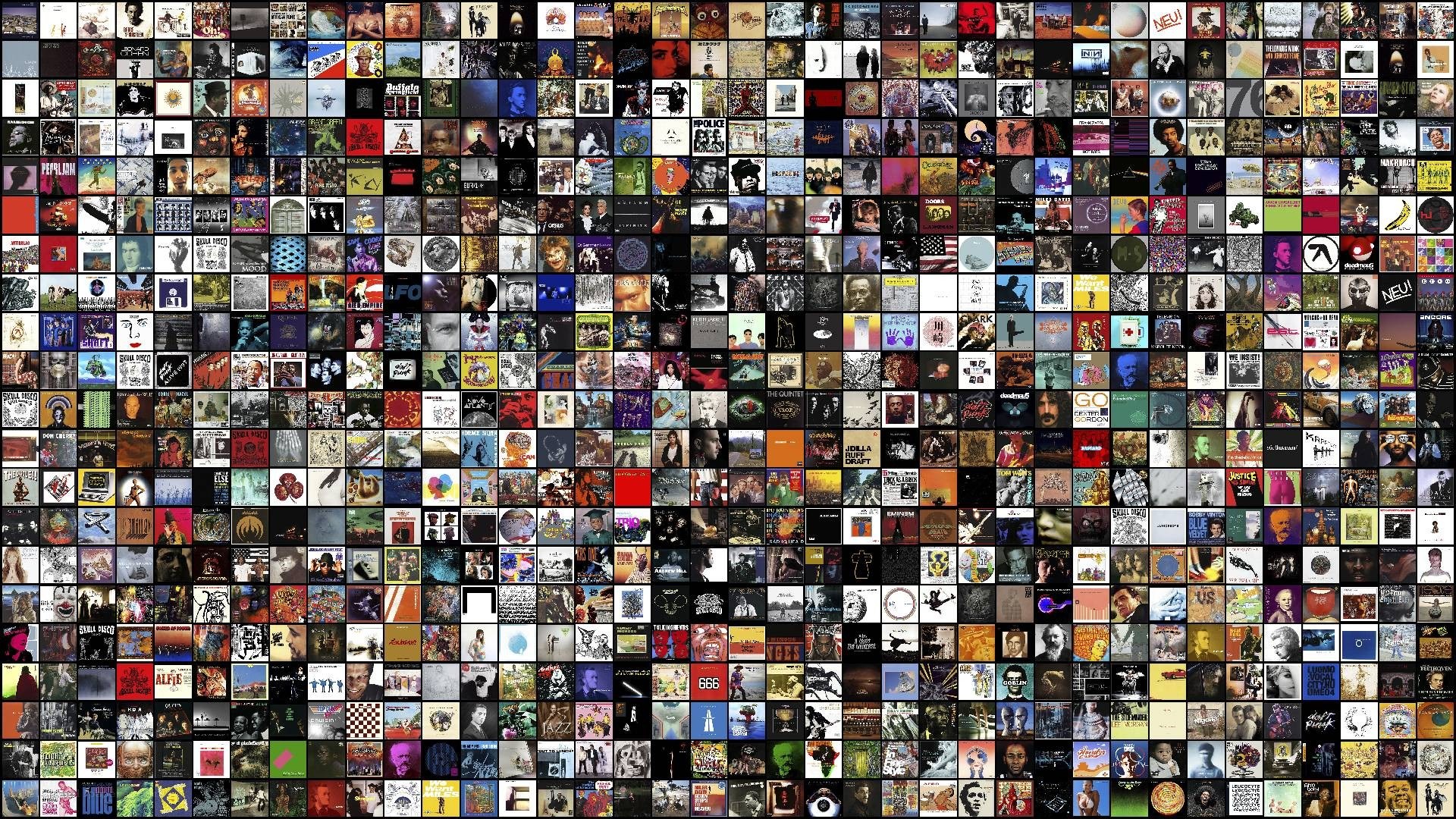 Album cover collage