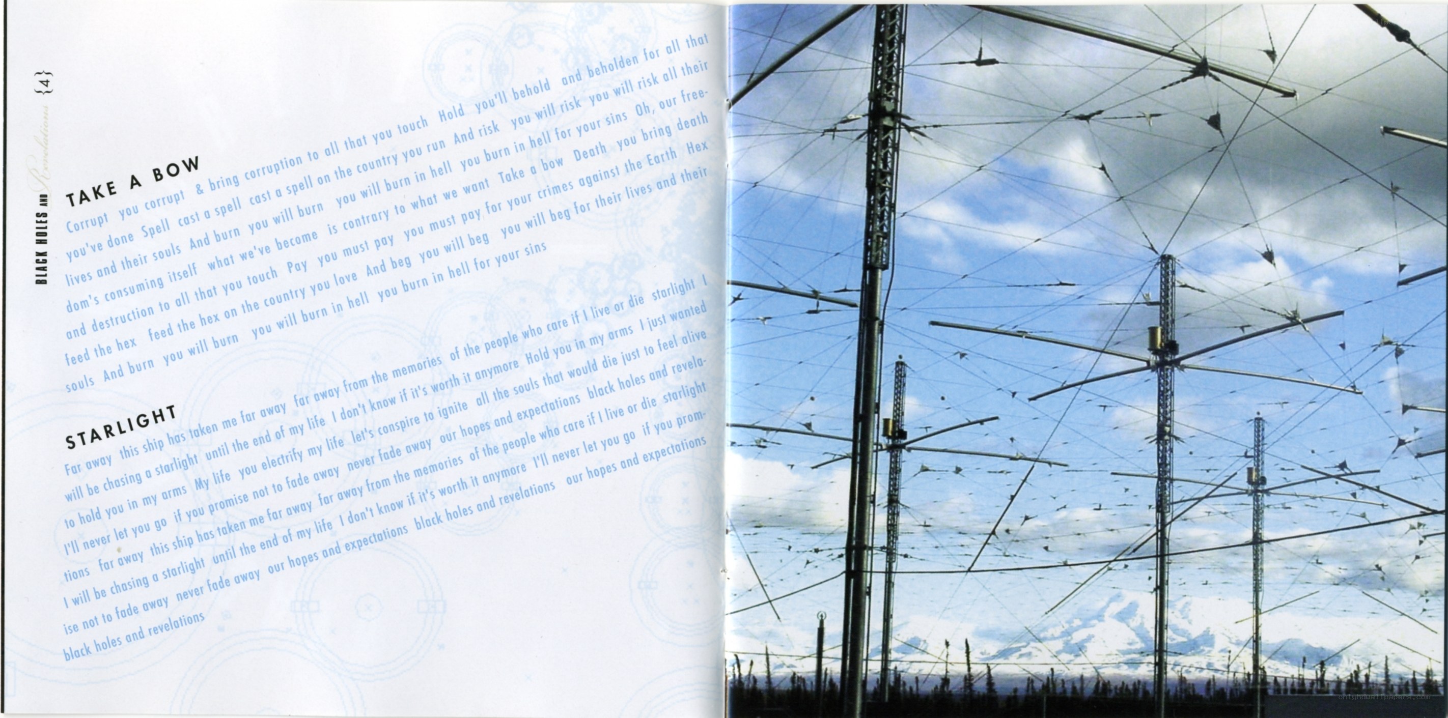 album lyrics and antenna image