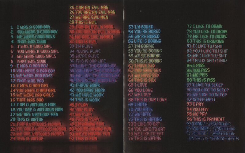 album tracklist with thematic titles