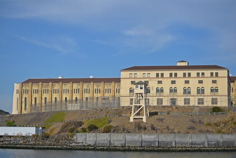 Alcatraz Island Prison — Blue, Dramatic, Afternoon