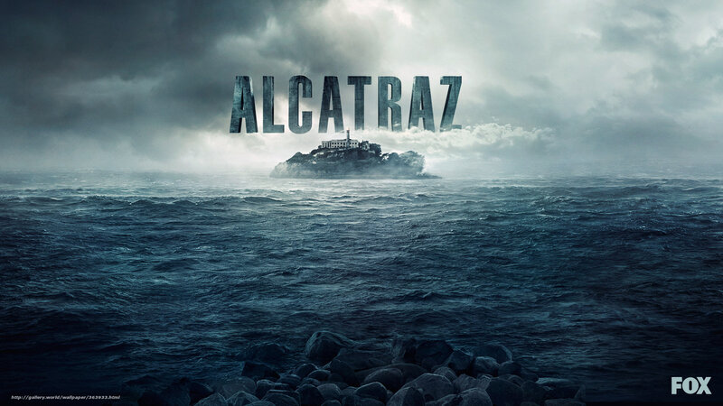 Alcatraz Island Prison — Blue, Dramatic