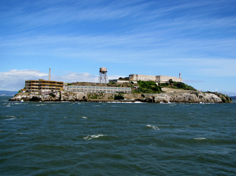 Alcatraz Island Prison — Blue, Serene, Afternoon
