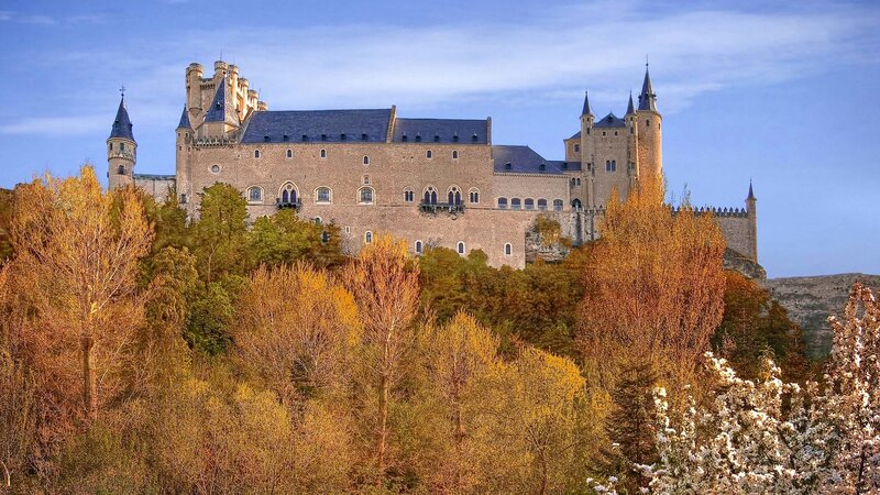 Alcazar of Segovia — Brown
