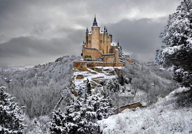 Alcazar of Segovia — White
