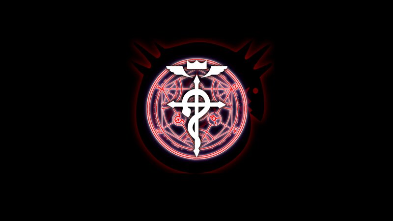 Alchemical Circle Symbol — Black