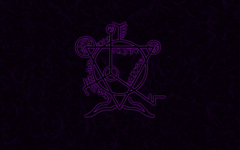 Alchemical Symbol — Purple