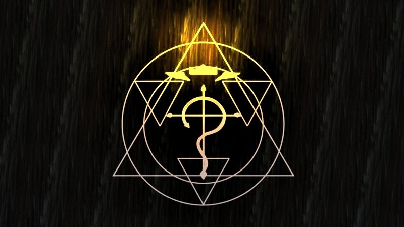 Alchemical Symbol — Yellow