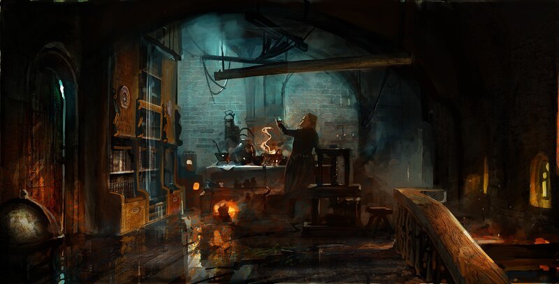 Alchemist in a Lab