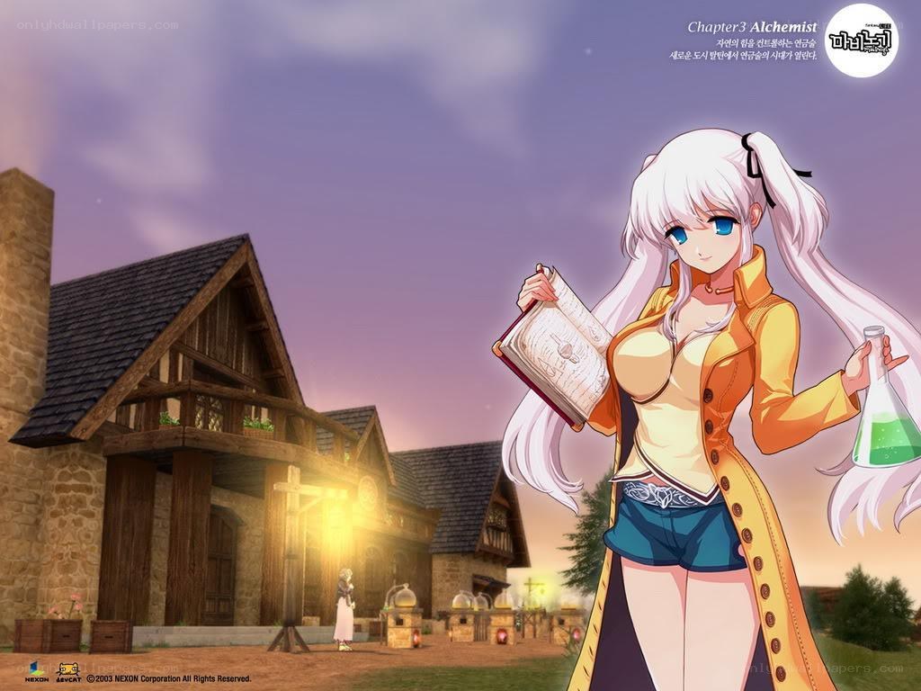 Alchemist in a village