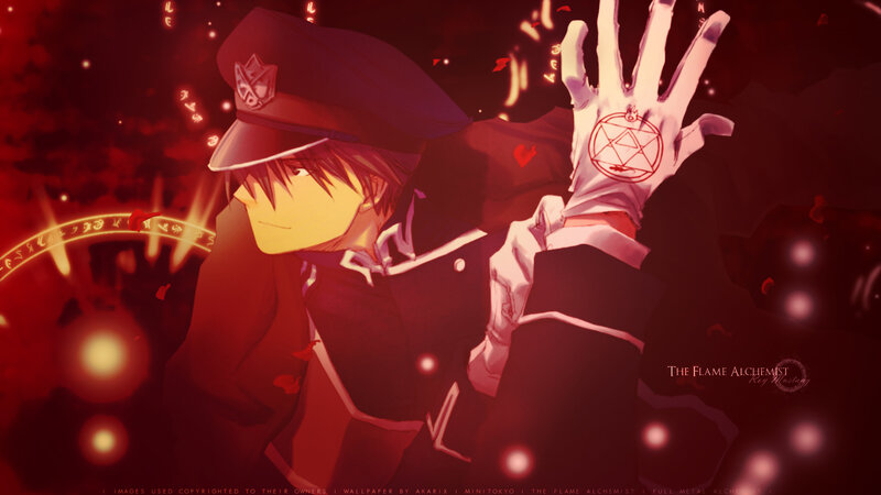 Alchemist in red light