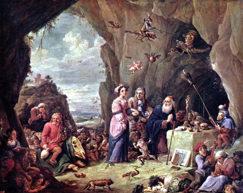 Alchemist's Cave Scene